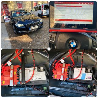 🔋💪 Výmena AGM batérie na BMW Dnes sme sa pustili do výmeny batérie umiestnenej vzadu v kufri – ako to pri BMW býva zvykom....