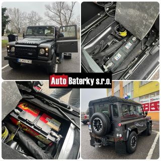 🔧 Montáž novej batérie – Land Rover Defender 🔋 Dnes sme tomuto pracovnému aj dobrodružnému legendárnemu Defenderu dopriali...